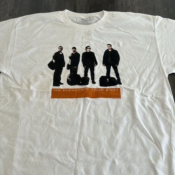 U2 Elevation Tour shirt, never worn, 2001 - Picture 2 of 3